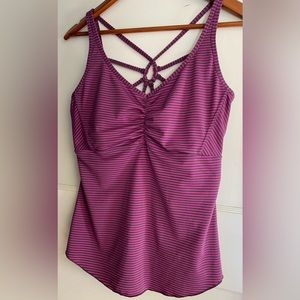 Prana Activewear with Built in Bra Top | Size Large Women’s